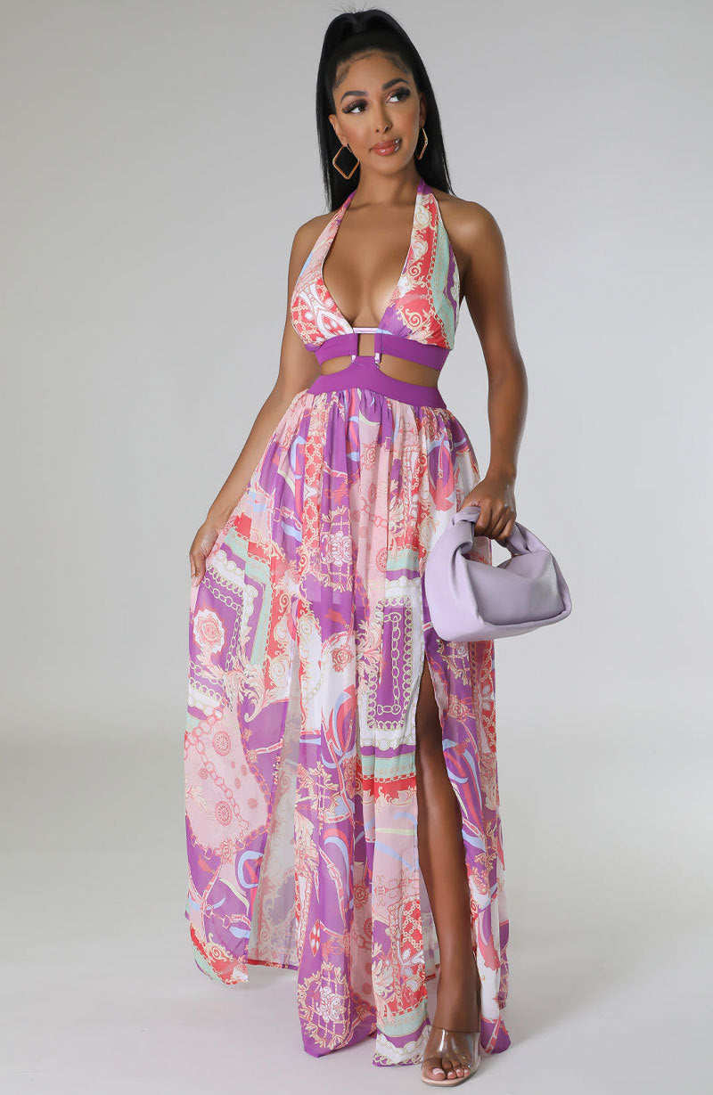 Dress Summer Women French Maxi Dress High Sense Sleeveless Sexy