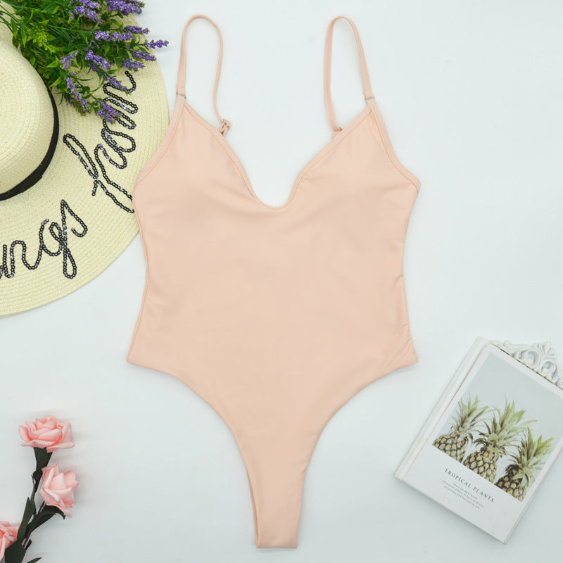 Bikini Sexy One-Piece Swimwear Women Conservative Nylon Xingcheng Swimsuit