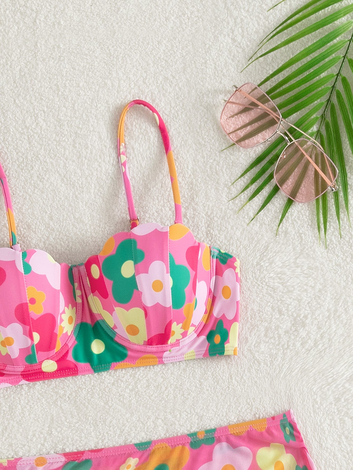 Arianna BOHO Three Piece Bikini and Skirt Swimsuit