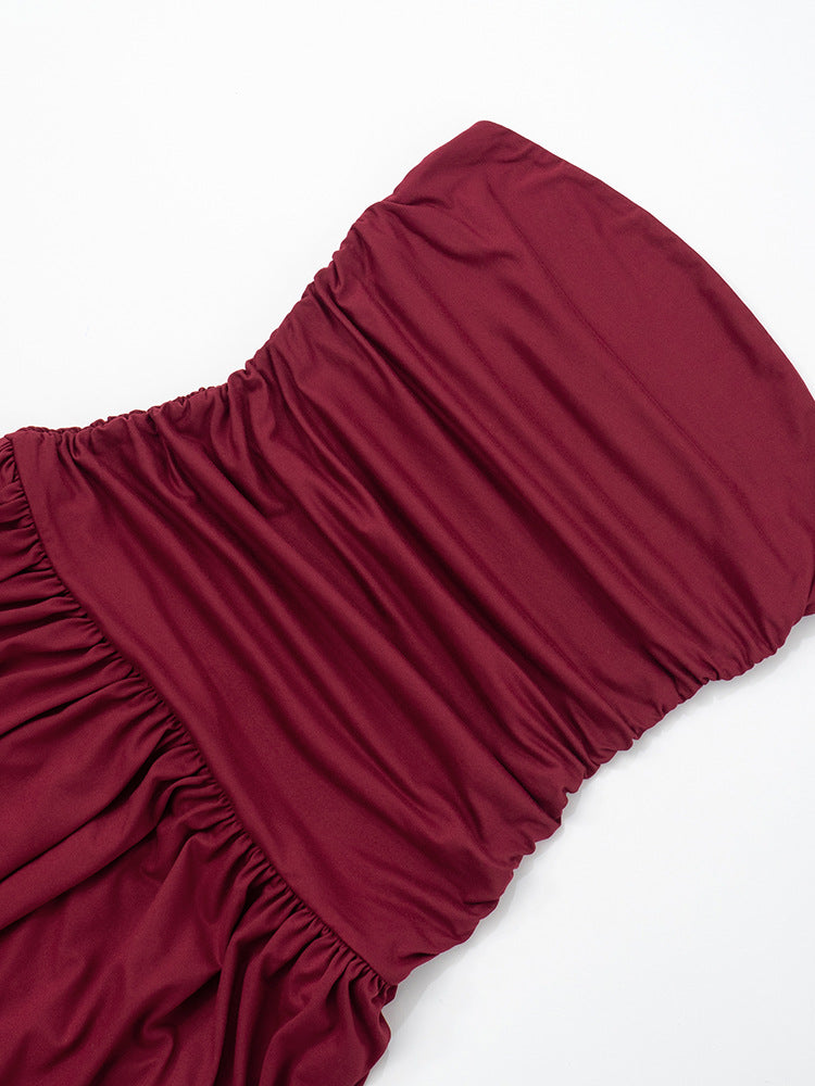 Becky Maxi Dress - Maroon