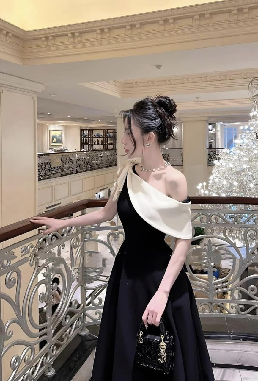 Simple Women Evening dress fashion A-line party dress fg6849
