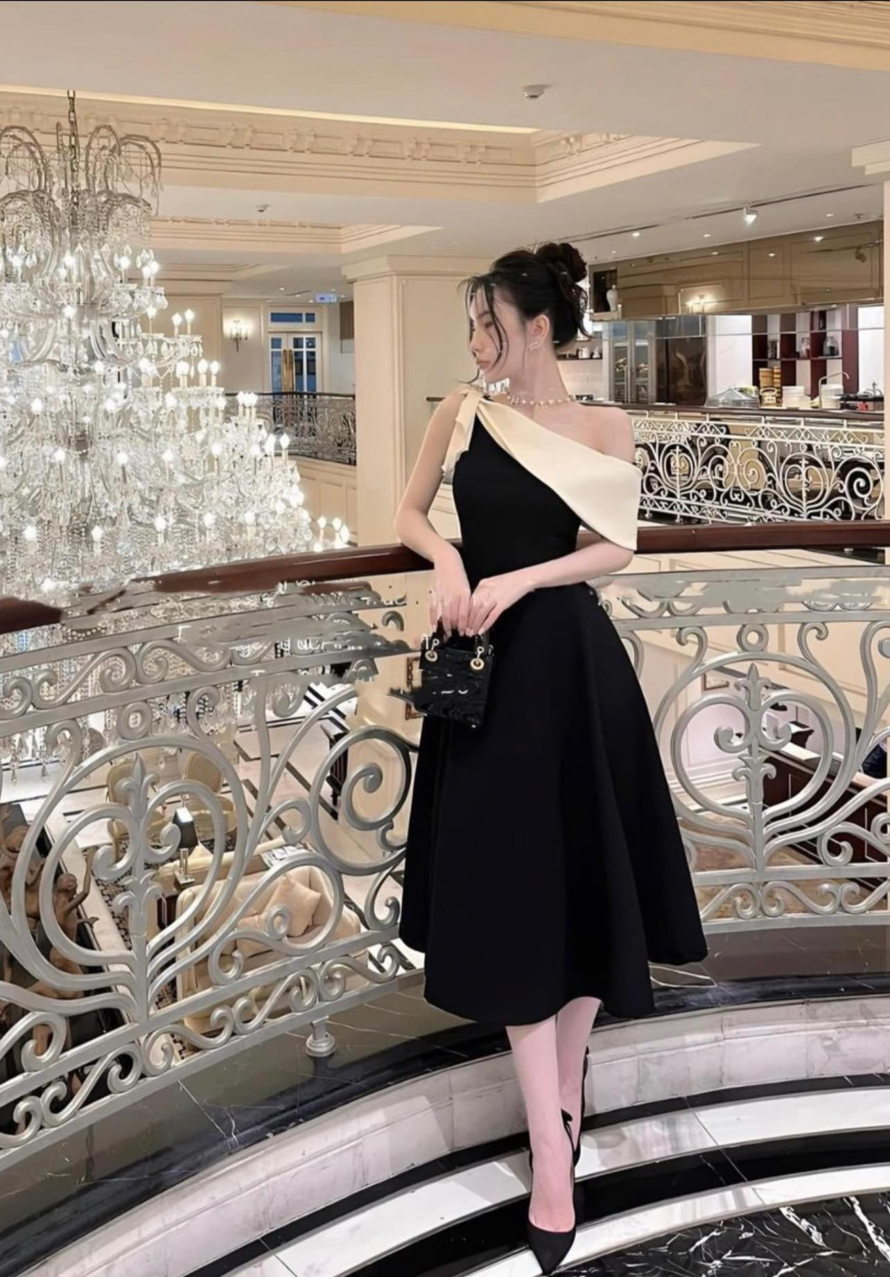 Simple Women Evening dress fashion A-line party dress fg6849