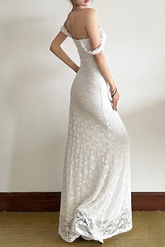 Sleeveless High Waist Maxi Dress