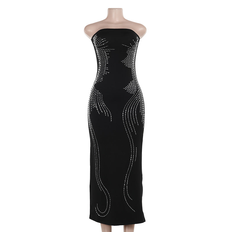 Kai Maxi Dress-Black - Fashionpara
