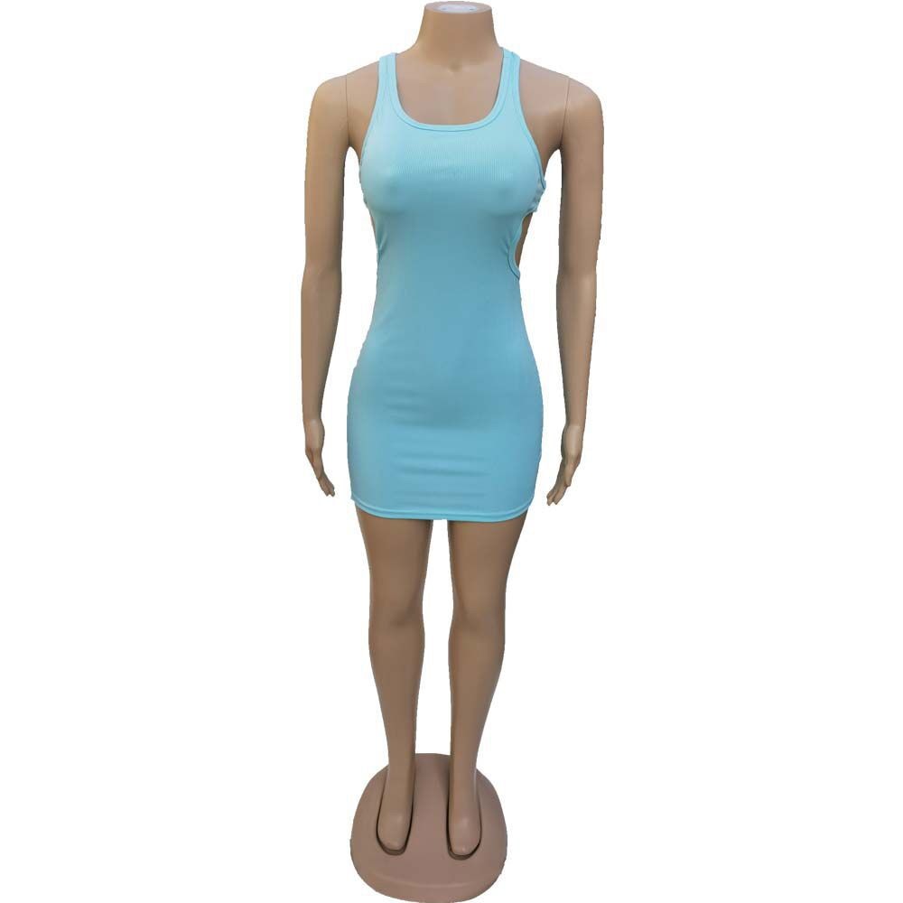 Sexy Mini Dress Summer Plain White Black T Shirt Dresses For Women