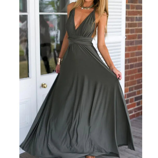 Convertible Multiway Swing Maxi Dress