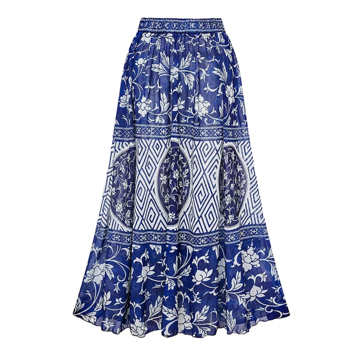 One Shoulder Ruffled One Piece Swimsuit Women Sexy Backless Print Swimwear Swimsuit