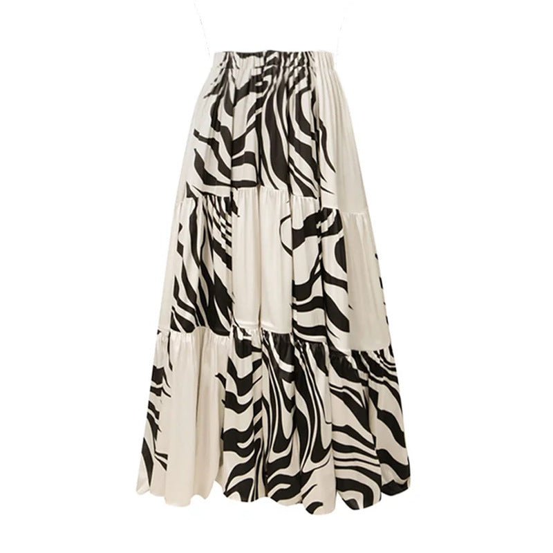 Bow Bandage One Piece Swimsuit Women Beach Vacation Two Piece Sets Skirt