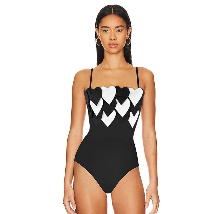 One Piece Triangle Swimsuit Sexy Swimsuit Sexy Belt Wrap Skirt
