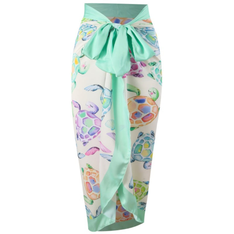 One Piece Swimsuit Vacation Beach Dress Swimsuit