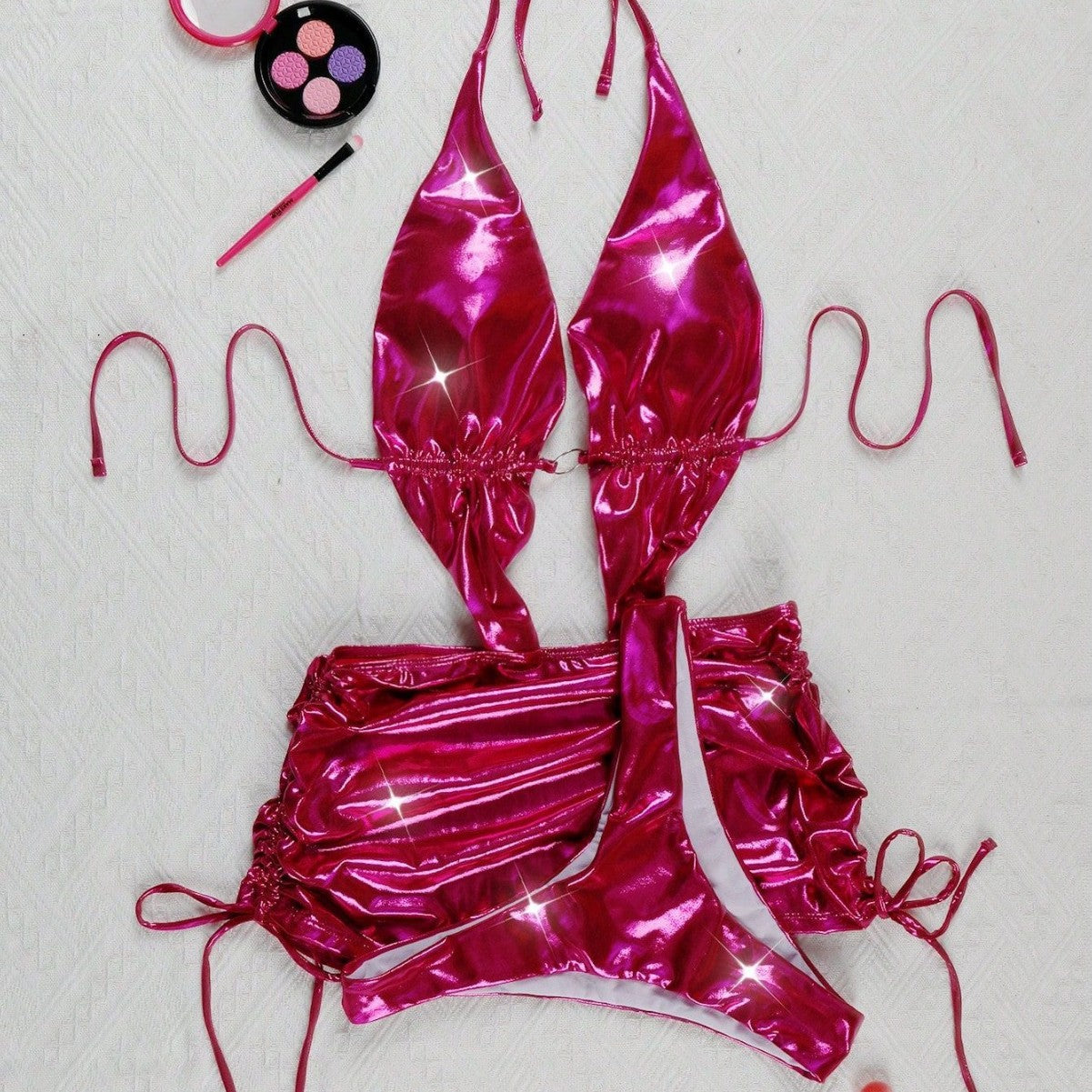 Bikini One Piece Swimsuit Lady Sexy Swimsuit Two Piece Electronic Music Festival Swimsuit Bikini