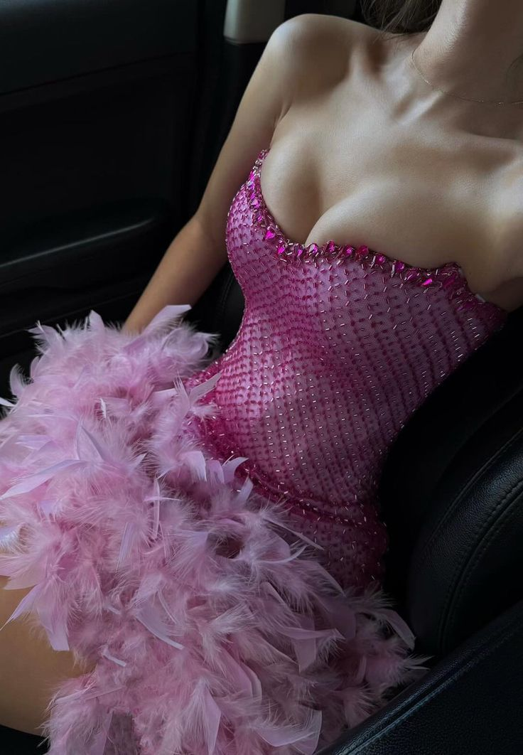 Gorgeous Sweetheart Strapless Sequin Beaded Feathers Blue Cocktail Dress A-Line Short Homecoming Dress S876