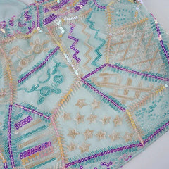 Y2K Sequined Halter Top