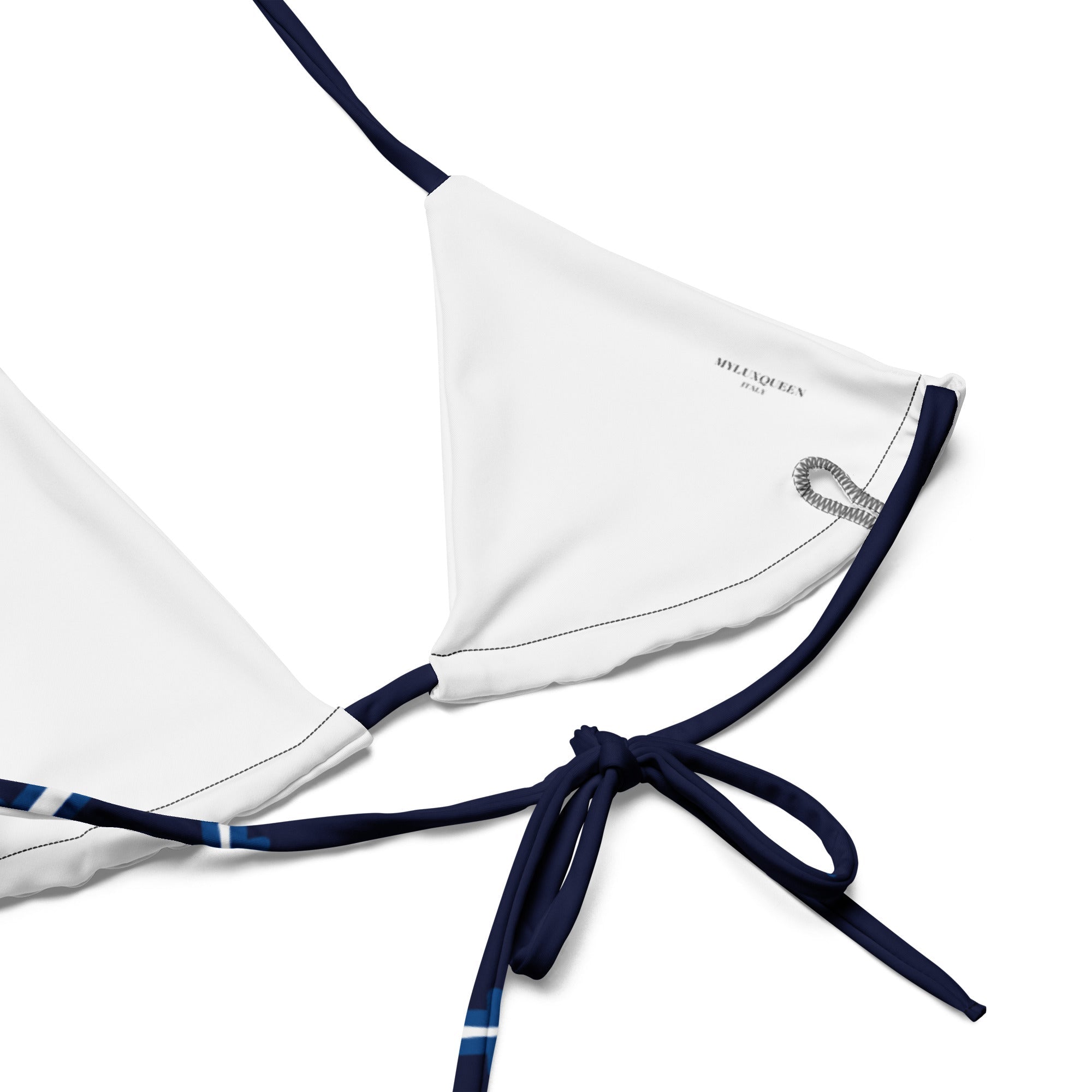 Women's Nautical Color-Block Bikini