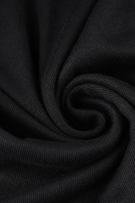 Fashionable Ruffle Hem Split Bodycon Maxi Dress