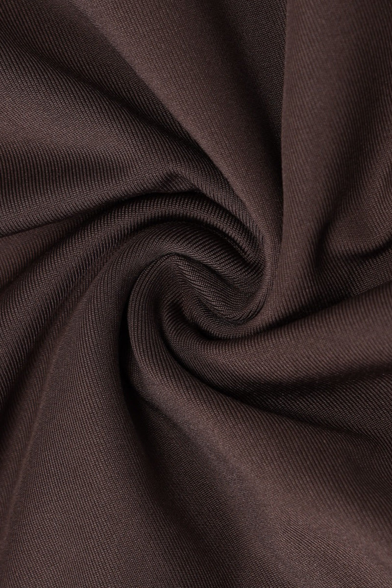 Gema Mini Dress - Brown