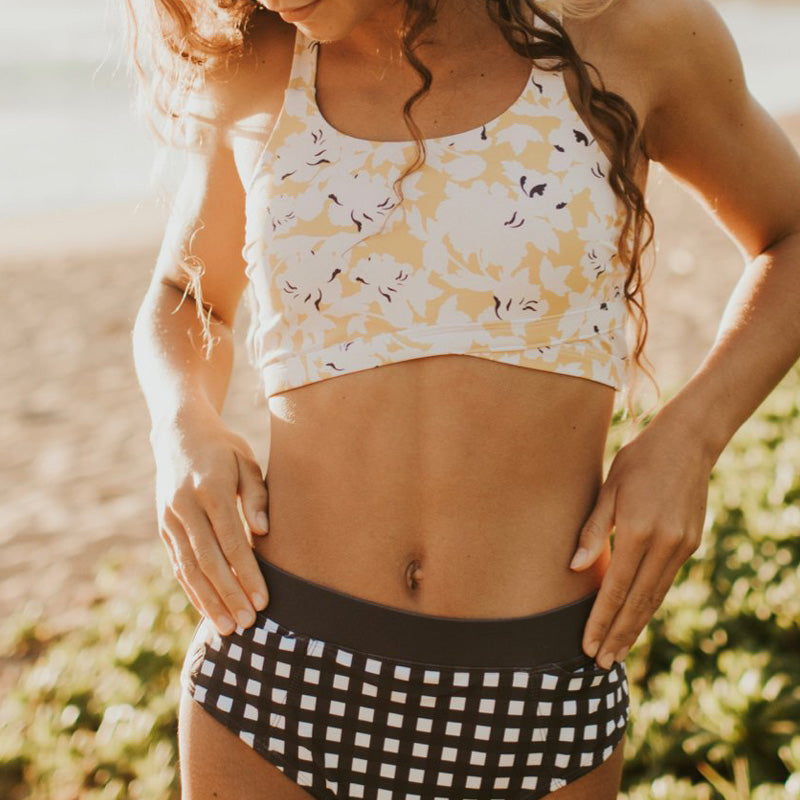 Sweet Crop Tank Bikini Two Piece Swimsuit