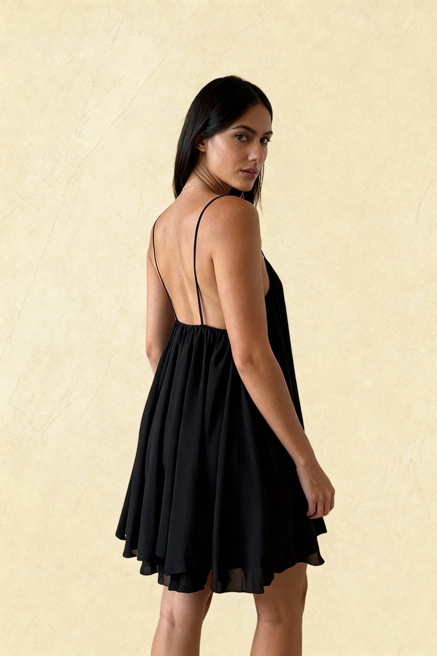 Chloe Flowy Mini Dress