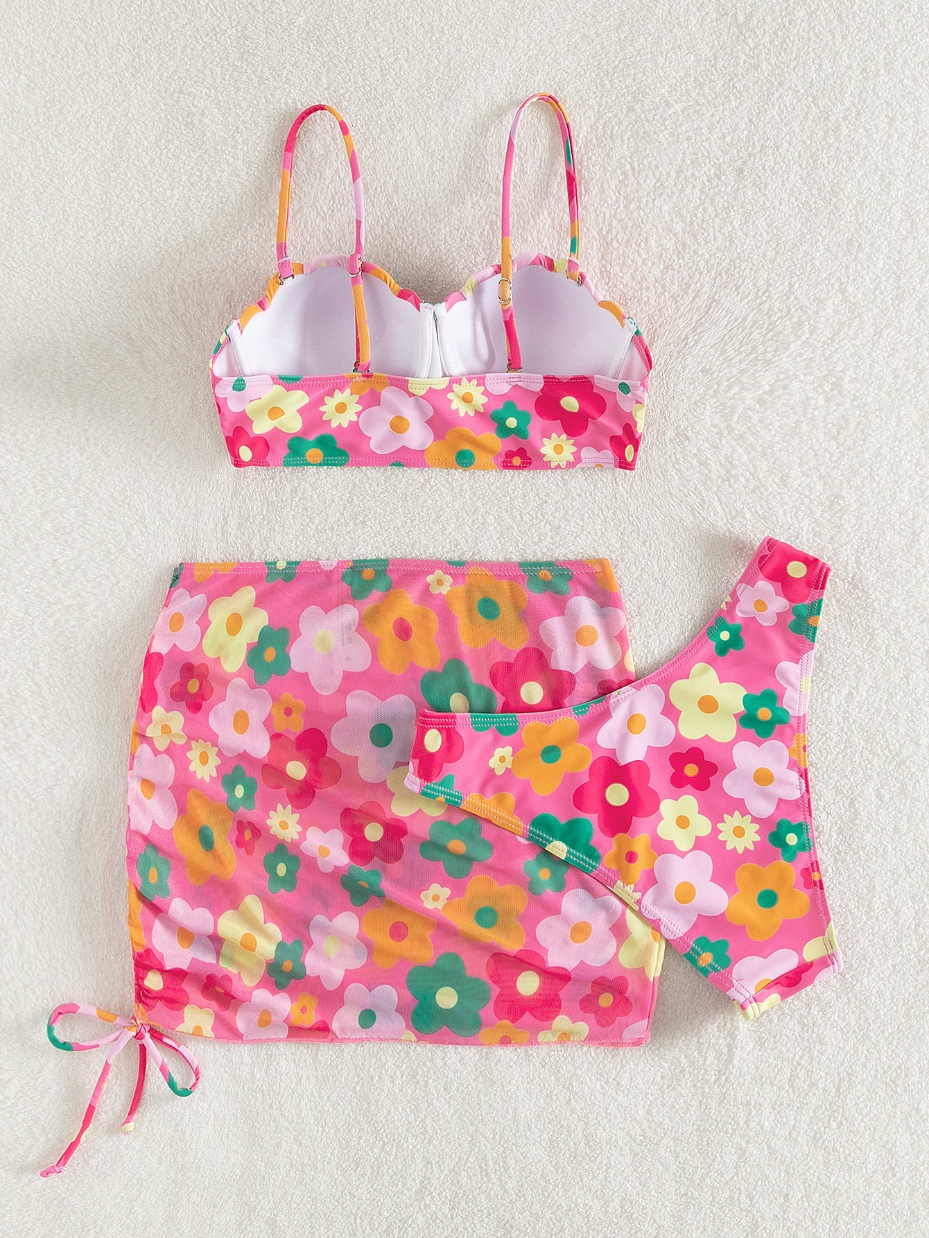 Arianna BOHO Three Piece Bikini and Skirt Swimsuit