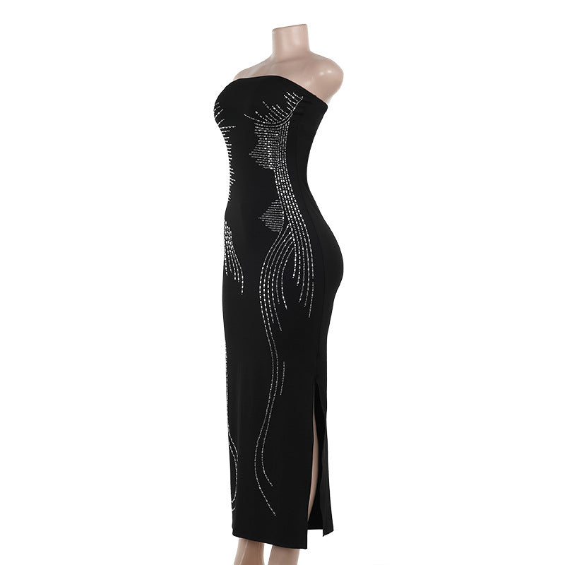 Kai Maxi Dress-Black - Fashionpara