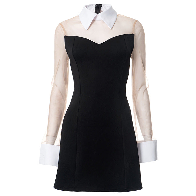 Bedelia Mini Dress - Black