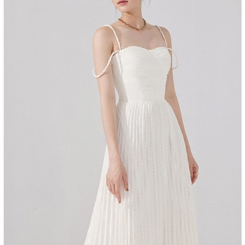 Vintage Sleeveless Maxi Dresses Women Party Vestidos Runway Design