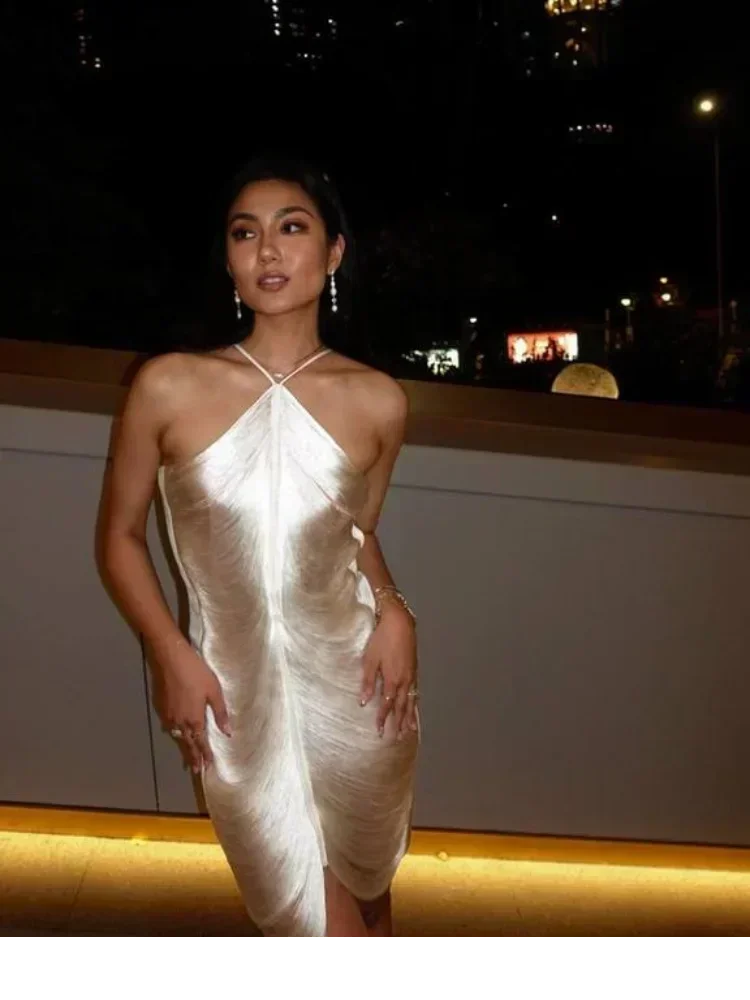 Fringe V Neck Cut Out Patchwork Mini Dress