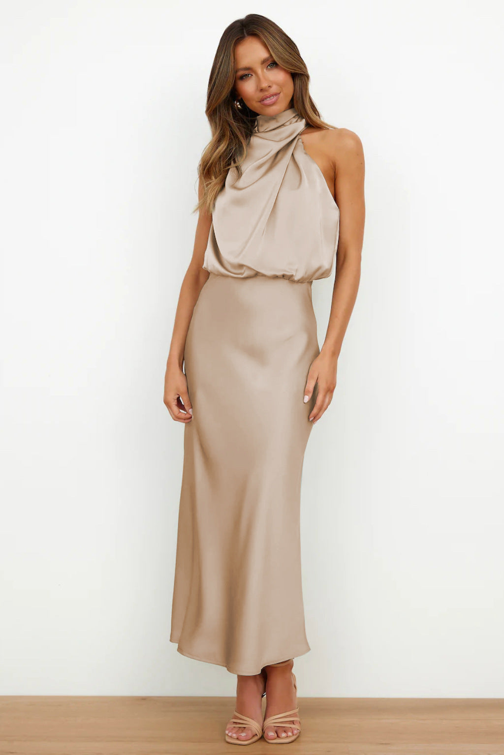 Sleeveless Off Shoulder Bodycon Elegant Maxi Dresses Wedding