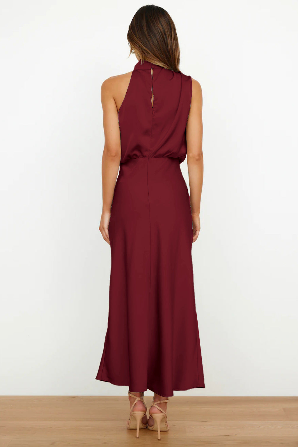Sleeveless Off Shoulder Bodycon Elegant Maxi Dresses Wedding