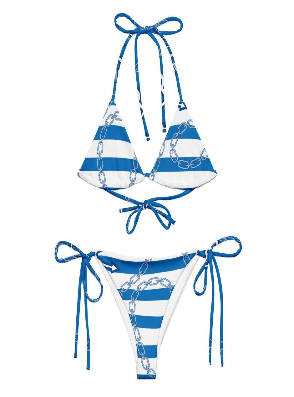 Women's Nautical Chain Recycled Bikini