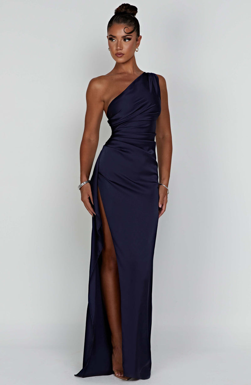 One Shoulder Maxi Dress
