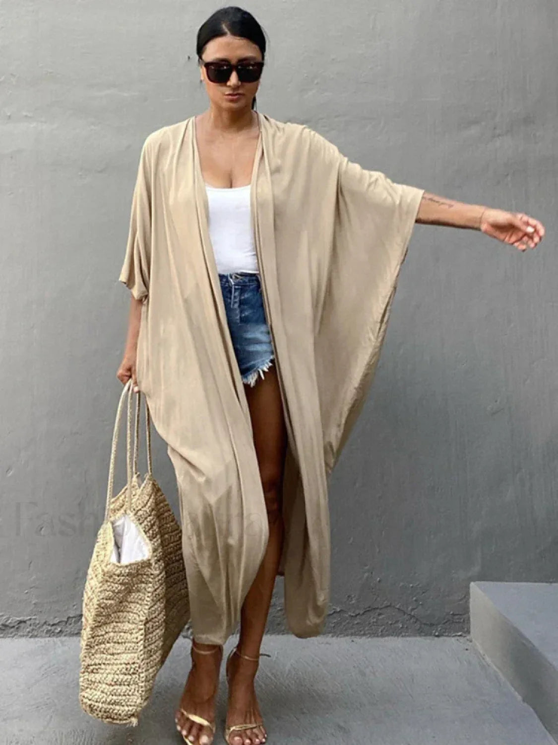 Bohemian Pareo Kimono Cover Up