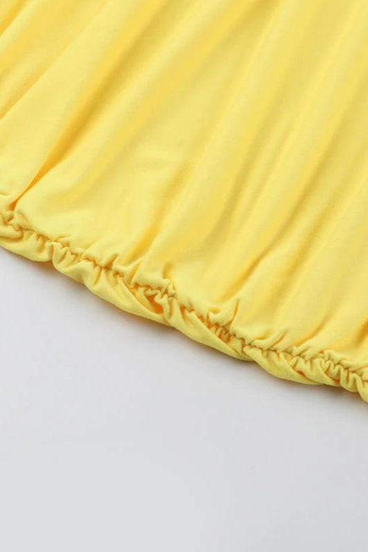 Canaria Maxi Dress - Yellow