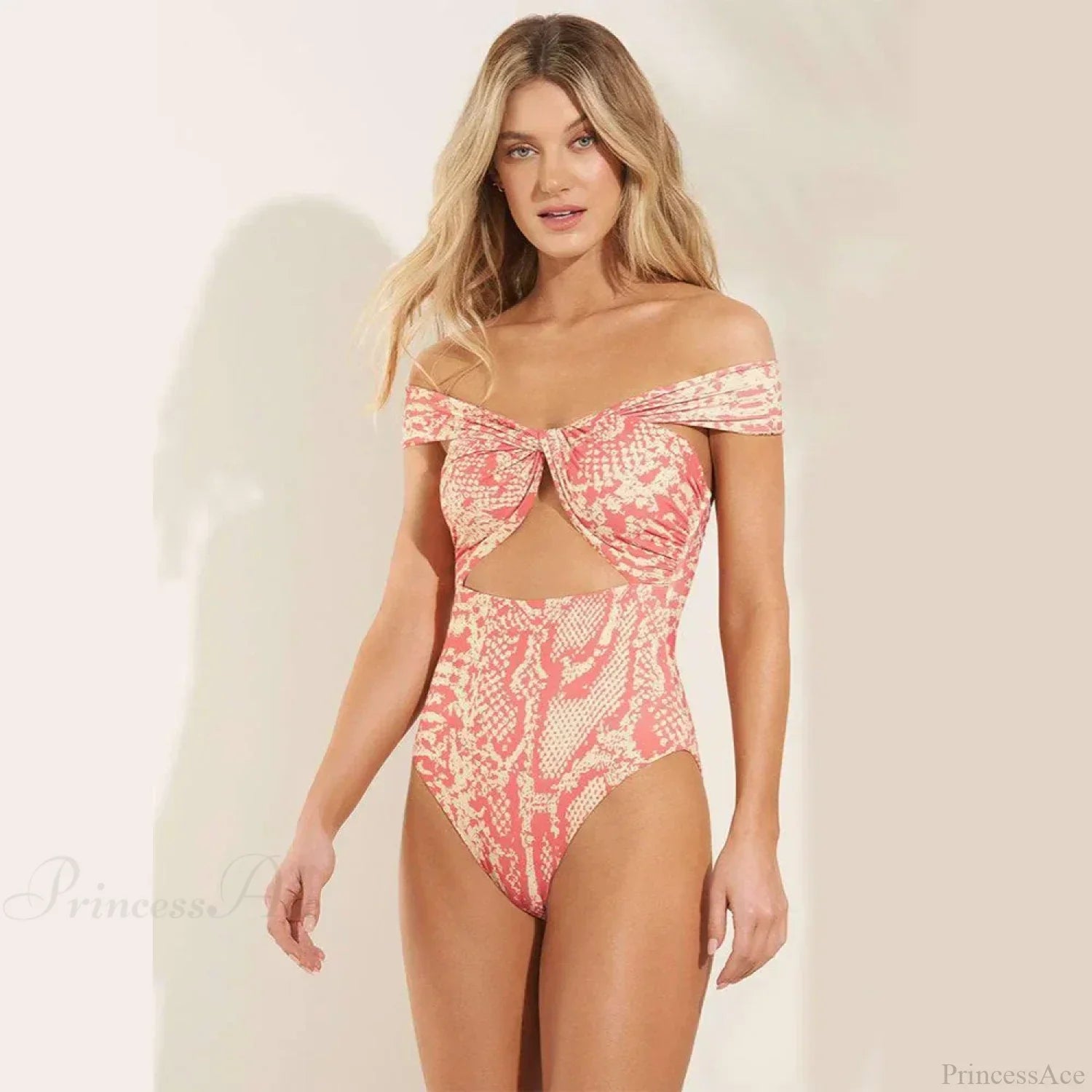 Reversible Print One-Piece Swimsuit One Piece